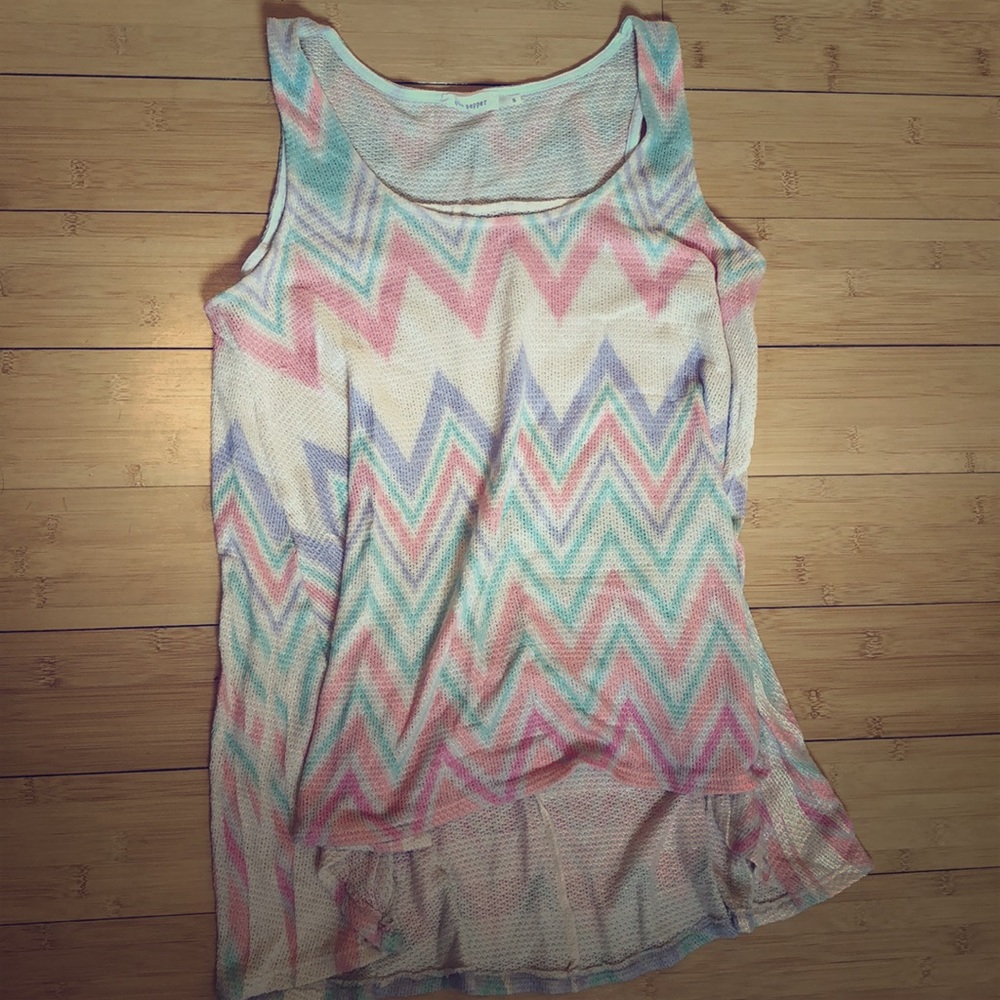 Cute patterned tank!